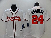 Braves 24 Deion Sanders White 2020 Nike Cool Base Jersey,baseball caps,new era cap wholesale,wholesale hats